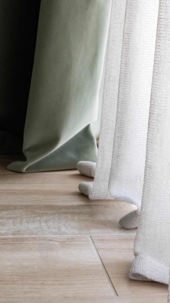 tende per camera da letto