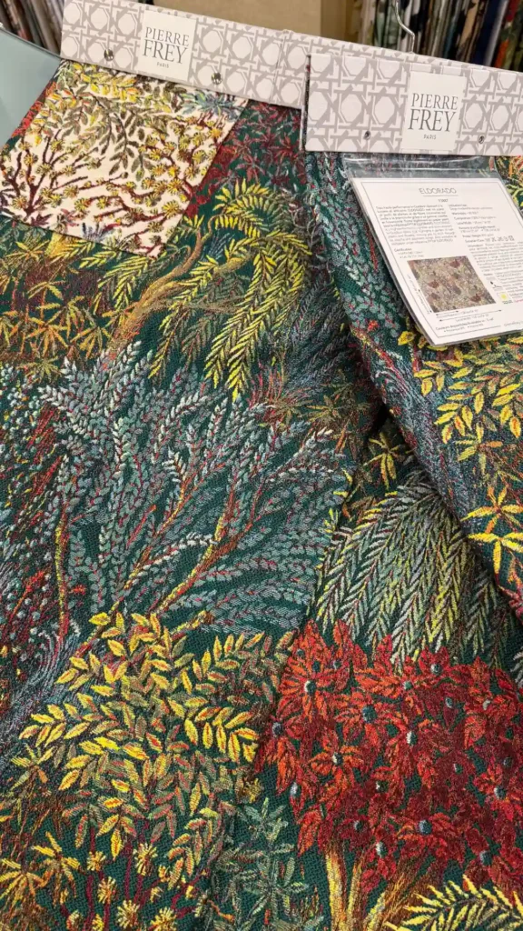 gobelin tessuto floreale