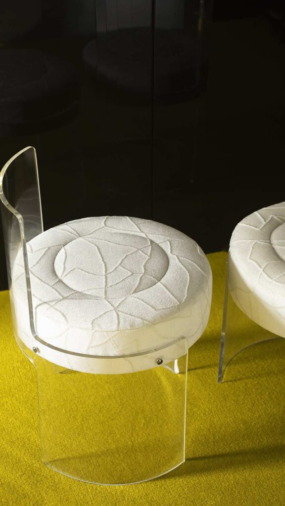 dedar tessuti seduta cuscino