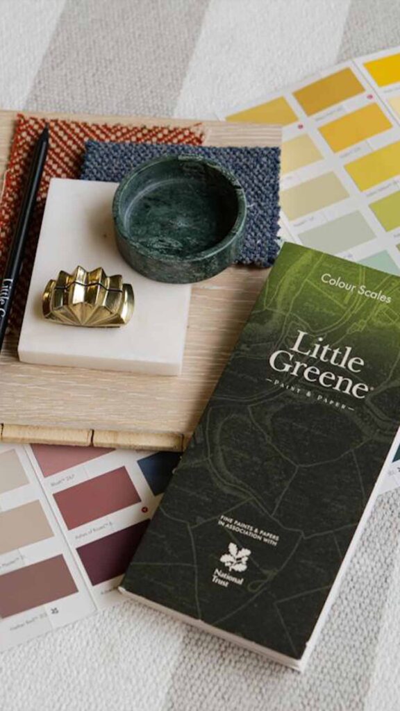 moodboard little greene vernici
