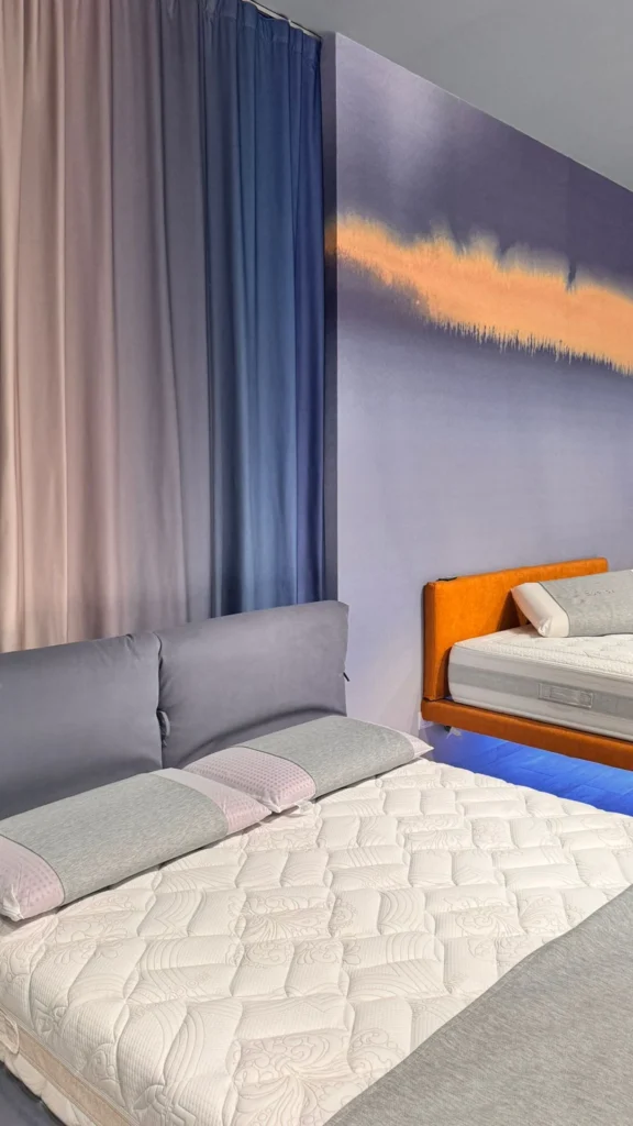 interior design showroom materassi