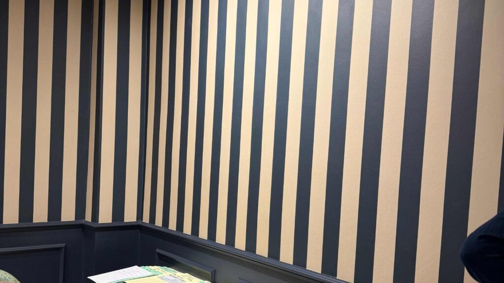 carta da parati per ufficio in stile inglese