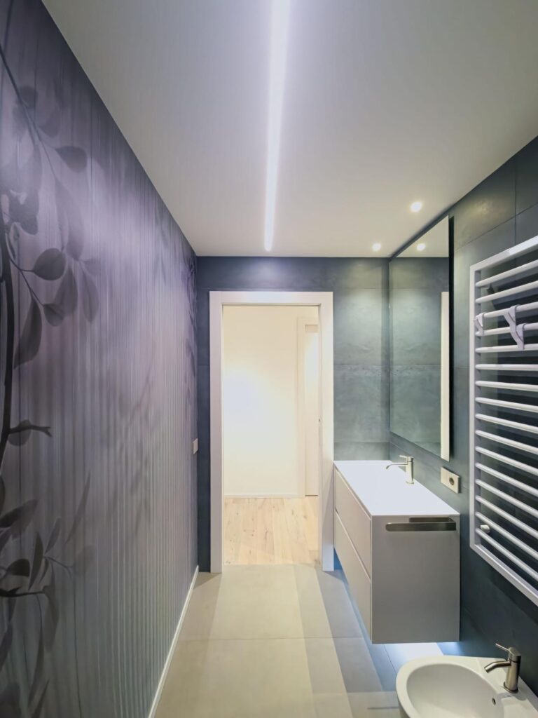carta da parati digitale per bagno